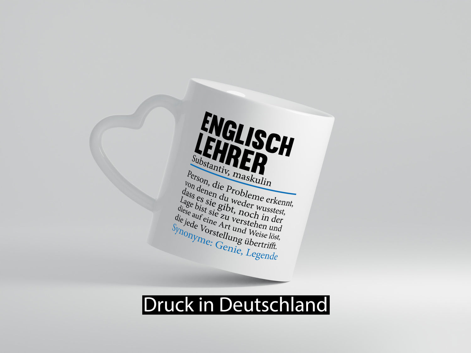 Englischlehrer | Lehrer Schule Englisch Geschenkidee Humor Tasse