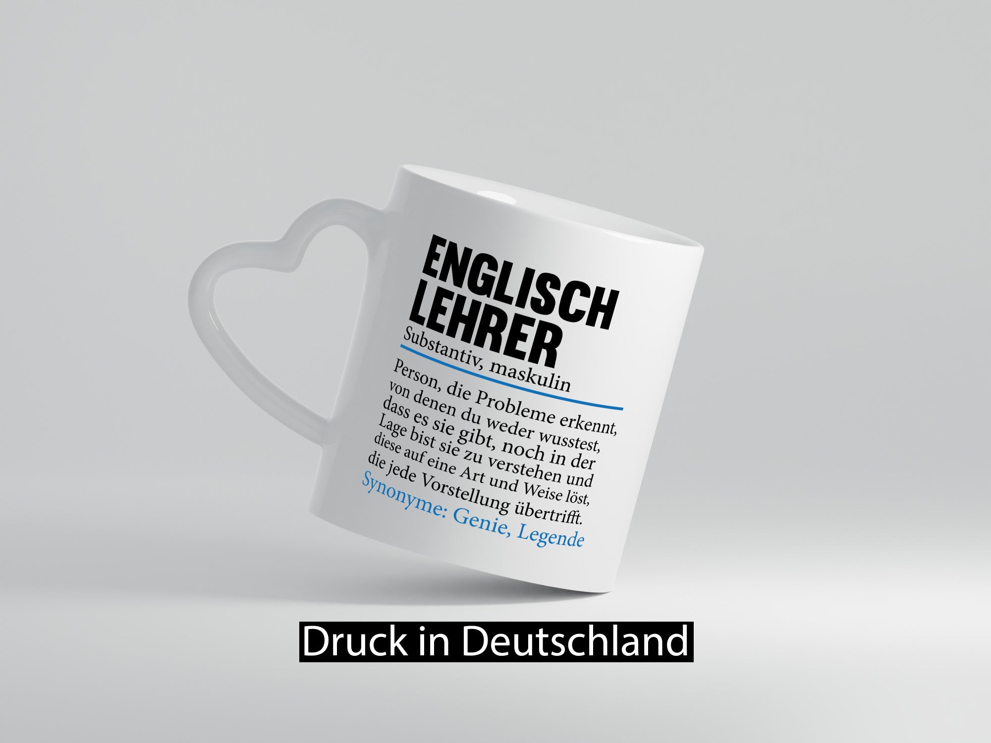 Englischlehrer | Lehrer Schule Englisch Geschenkidee Humor Tasse