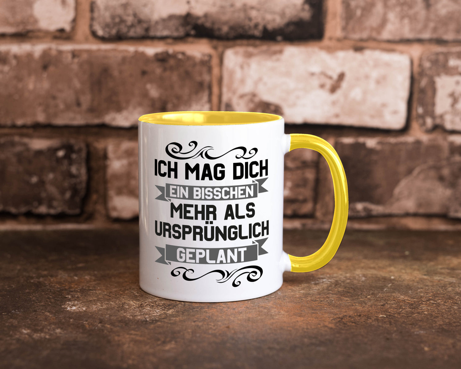 Ich mag dich mehr als geplant | Best Freinds Freundschaft Geschenkidee Humor