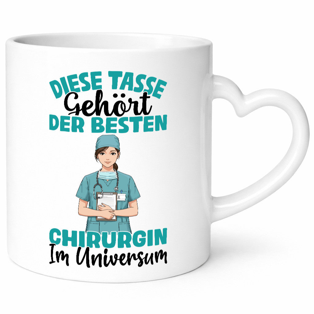 Im Universum: Chirurgin | Chirurgie Krankenhaus lustiger Spruch Geschenk Humor