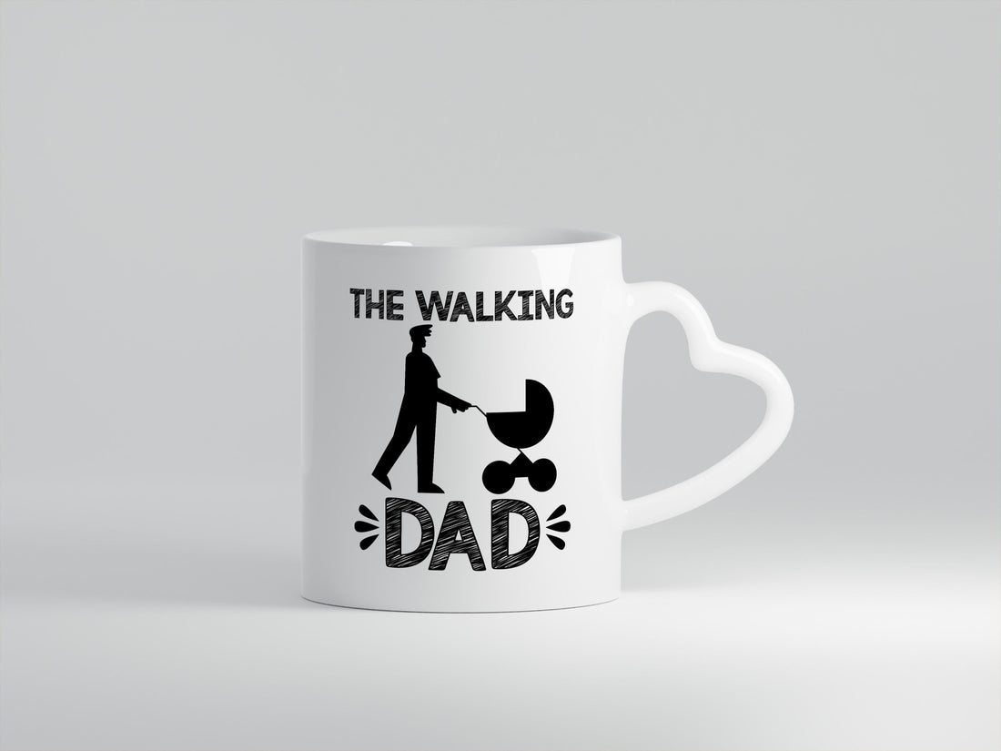 The Walking Dad | Papa Tasse Vatertag Kinderwagen Humor Familie Geschenkidee