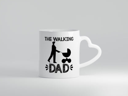 The Walking Dad | Papa Tasse Vatertag Kinderwagen Humor Familie Geschenkidee