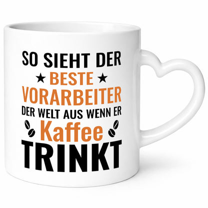 Kaffee trinkt: Vorarbeiter | Kollege Teamleiter Geschenk Arbeit Kollegen Büro