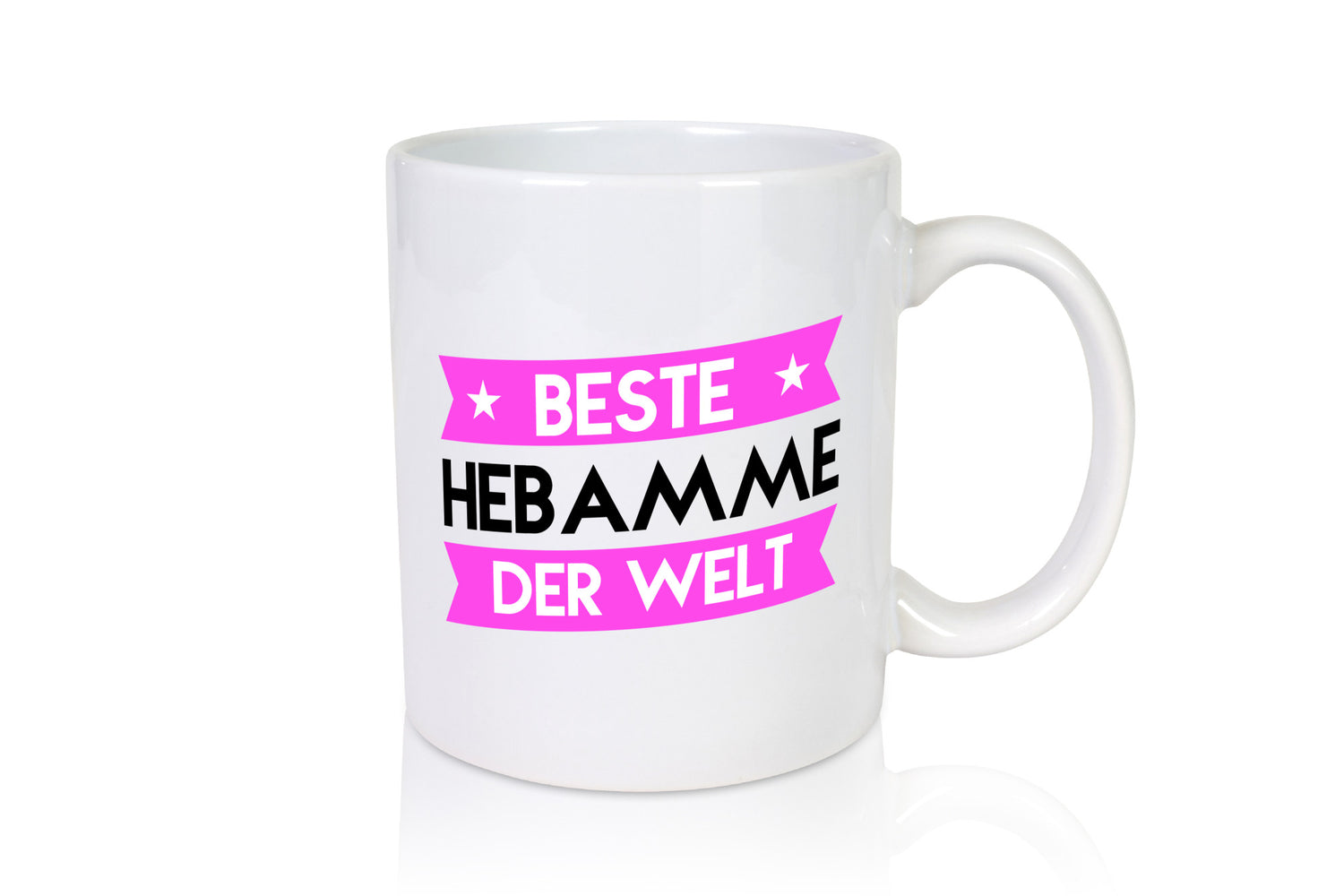 Beste Hebamme | Geburtshilfe lustiger Spruch Geschenk Humor Geschenkidee Tasse