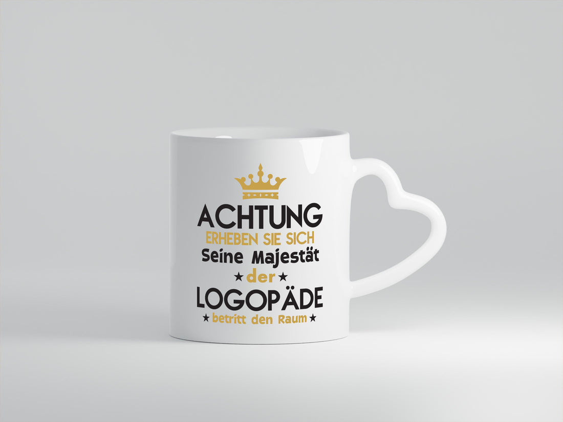 Seine Majestät Logopäde | Sprachtherapie lustiger Spruch Geschenk Humor