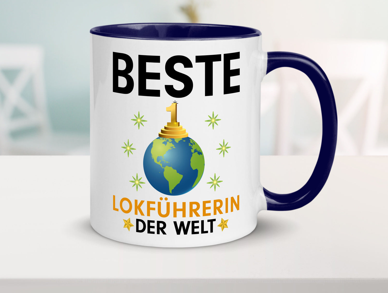 Welt Beste Lokführerin | Zug Beruf lustiger Spruch Geschenk Arbeit Kollegen