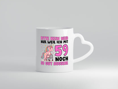 59. Geburtstag | 59 Jahre Mit noch so gut aussehen Humor Geschenkidee Tasse