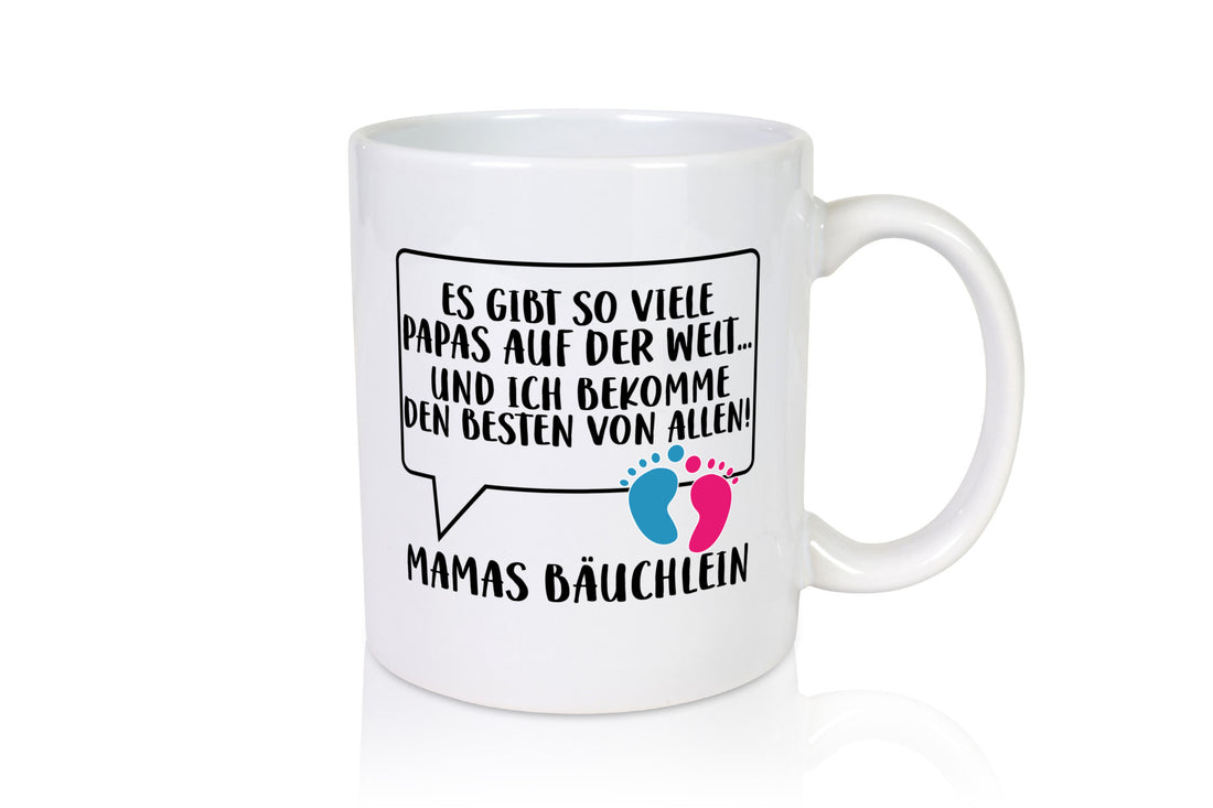 Mamas Bäuchlein | Vaterschaft Tasse werdender Papa lustig Familie Geschenkidee