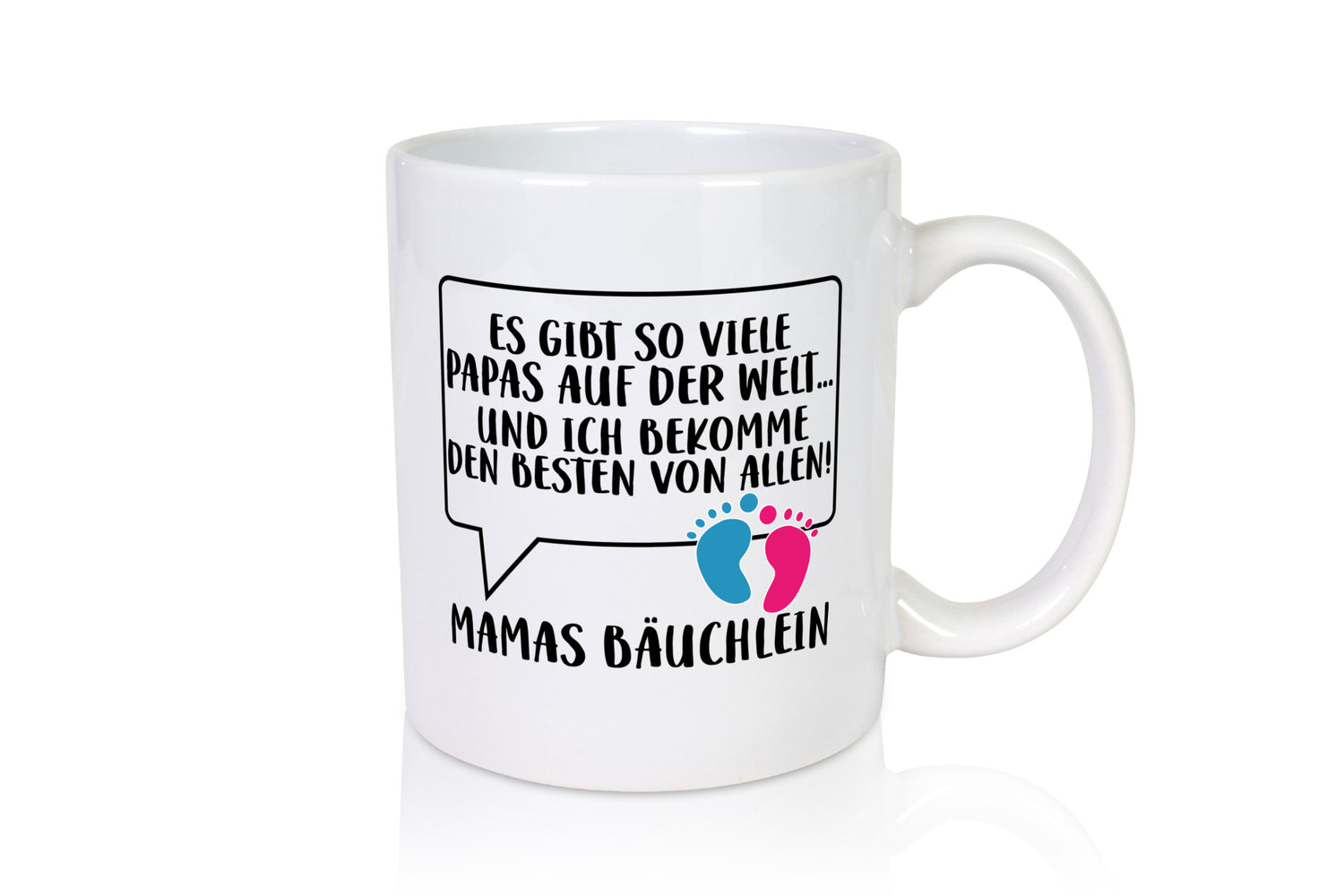 Mamas Bäuchlein | Vaterschaft Tasse werdender Papa lustig Familie Geschenkidee