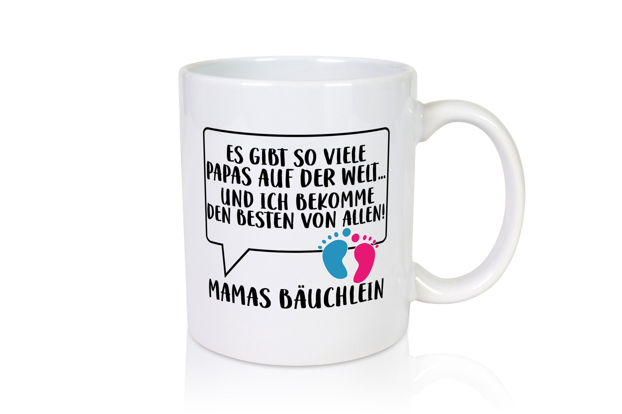 Mamas Bäuchlein | Vaterschaft Tasse werdender Papa lustig Familie Geschenkidee