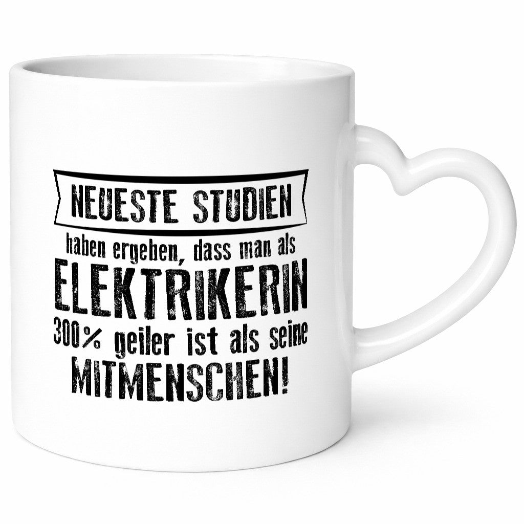 Neuste Studien: Elektrikerin | Elektronikerin Elektrik Humor Geschenkidee Tasse