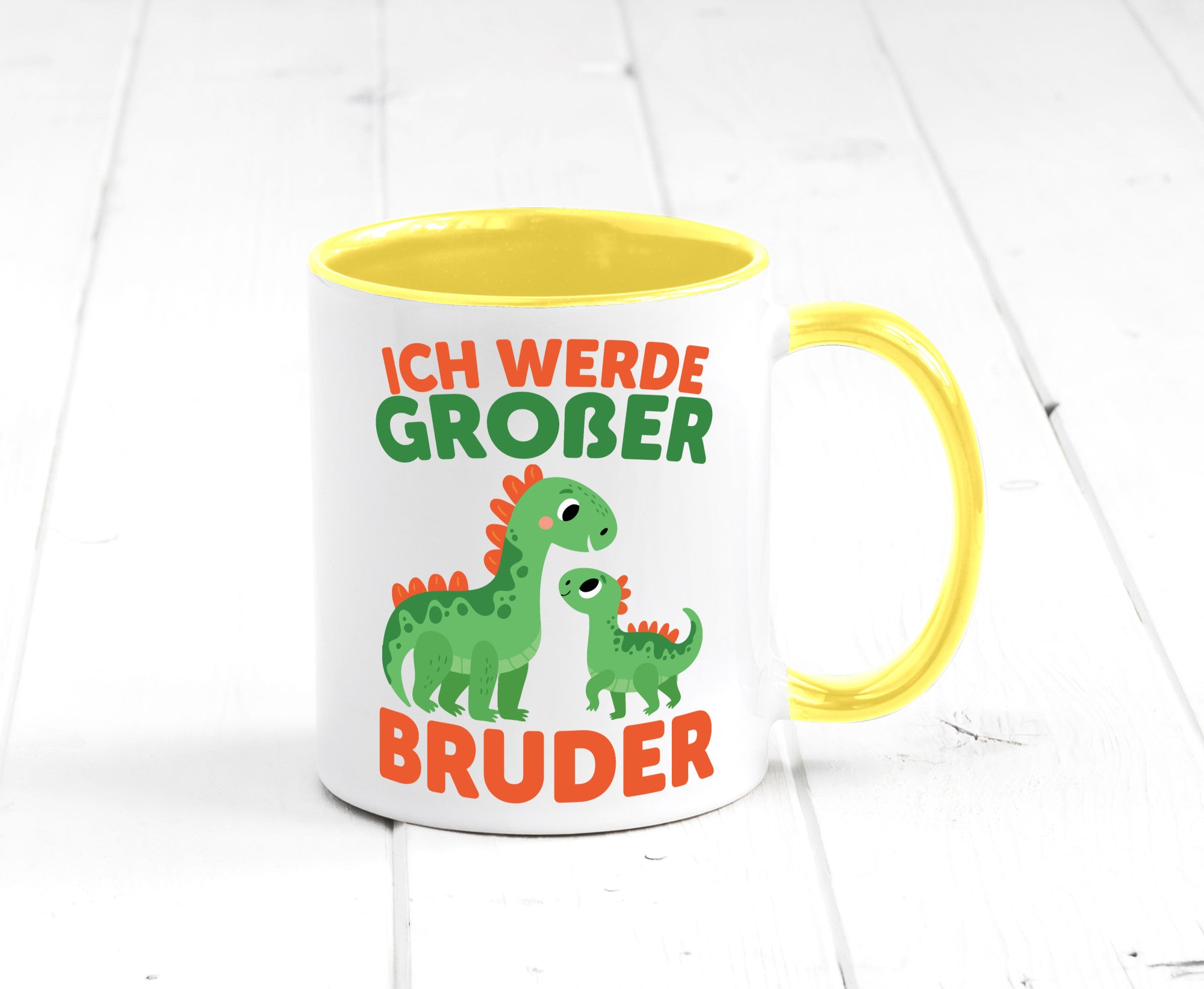 Ich werde Großer Bruder | Dino Brudersaurus lustig Humor Geschenkidee Geschenk