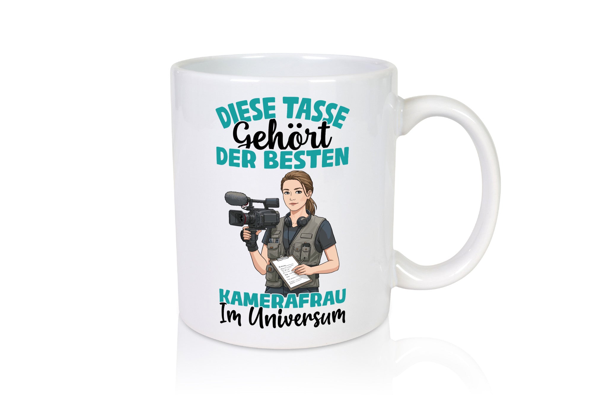 Im Universum: Kamerafrau | Kamera lustiger Spruch Geschenk Humor Geschenkidee