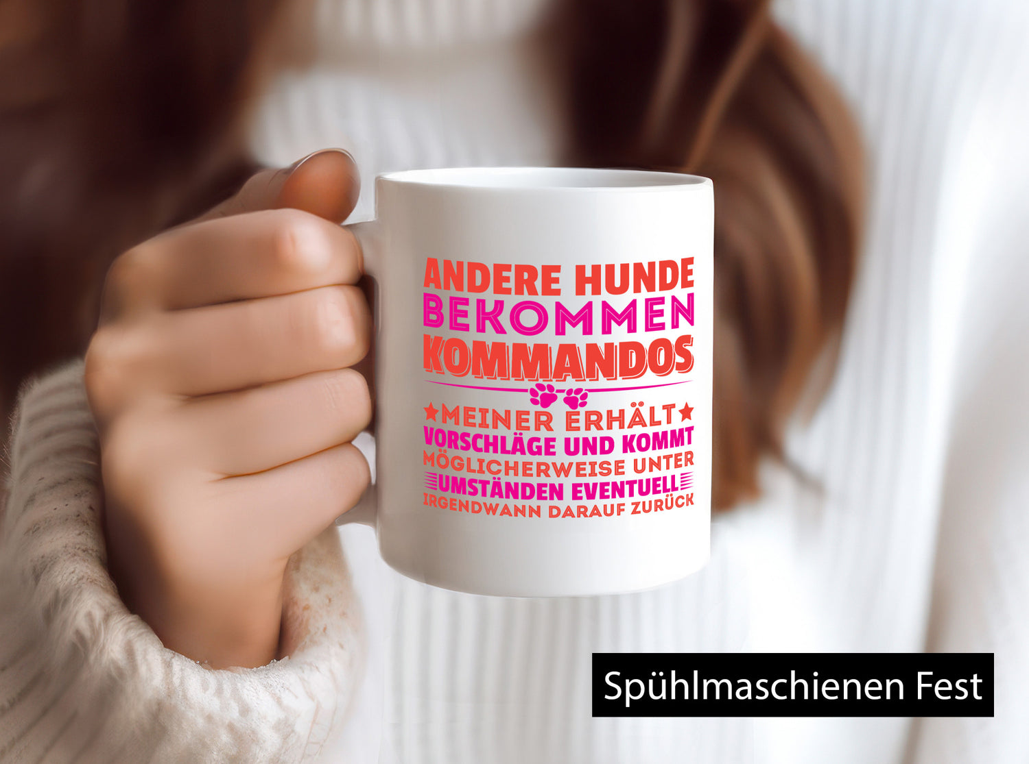Hunde Training | Hundebesitzer Tasse Hundekommando vl8 lustig Tierliebhaber