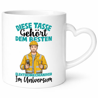 Im Universum: Elektromechaniker | Mechaniker lustig Humor Geschenkidee Geschenk
