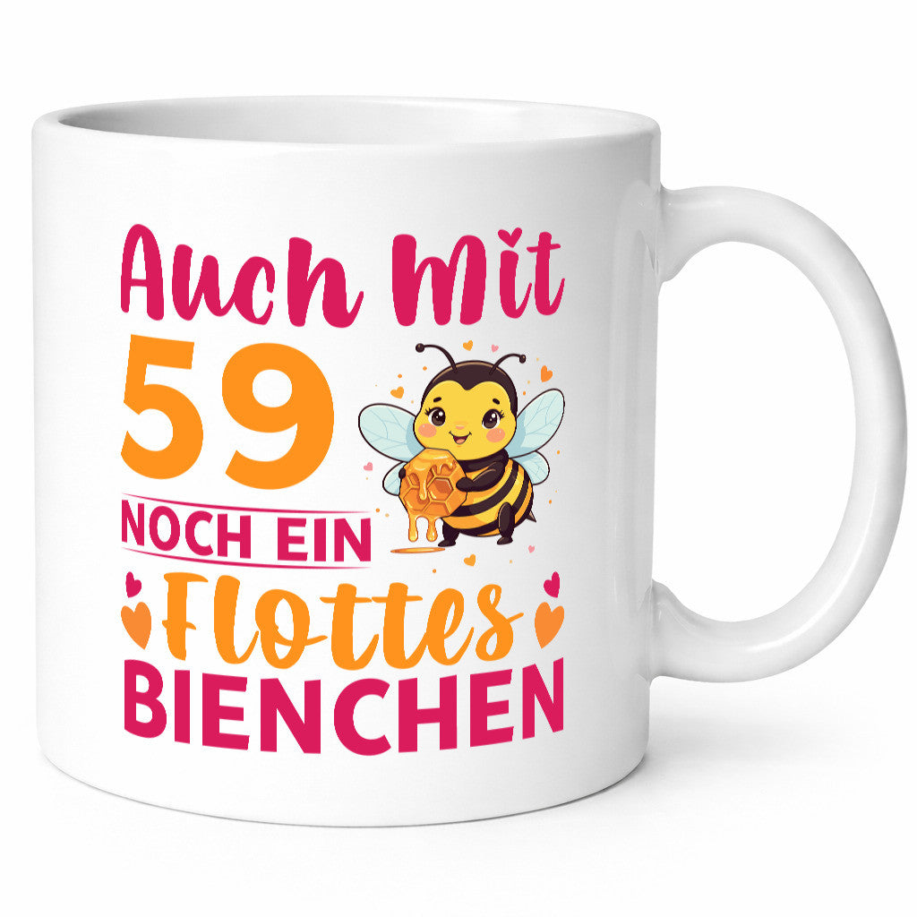 59. Geburtstag | Flottes Bienchen 59 Jahre lustiger Spruch Geschenk