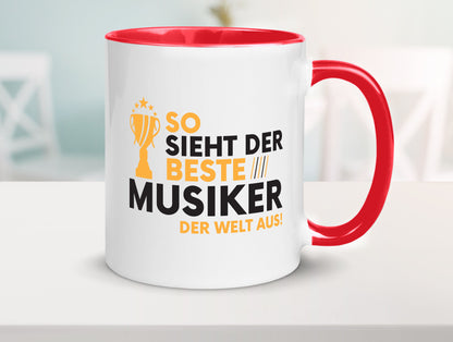 Der Weltbeste Musiker | Musik Musikant lustig Humor Geschenkidee Geschenk Tasse