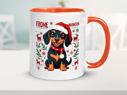 Frohe Waunachten | Ugly Christmas Weihnachtshund v2 Humor Tierliebhaber