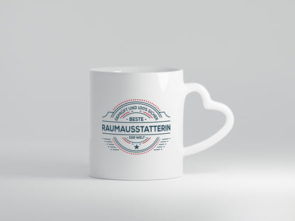 Geprüft und sicher: Raumausstatterin | Wohn Ausstatterin Humor Geschenkidee