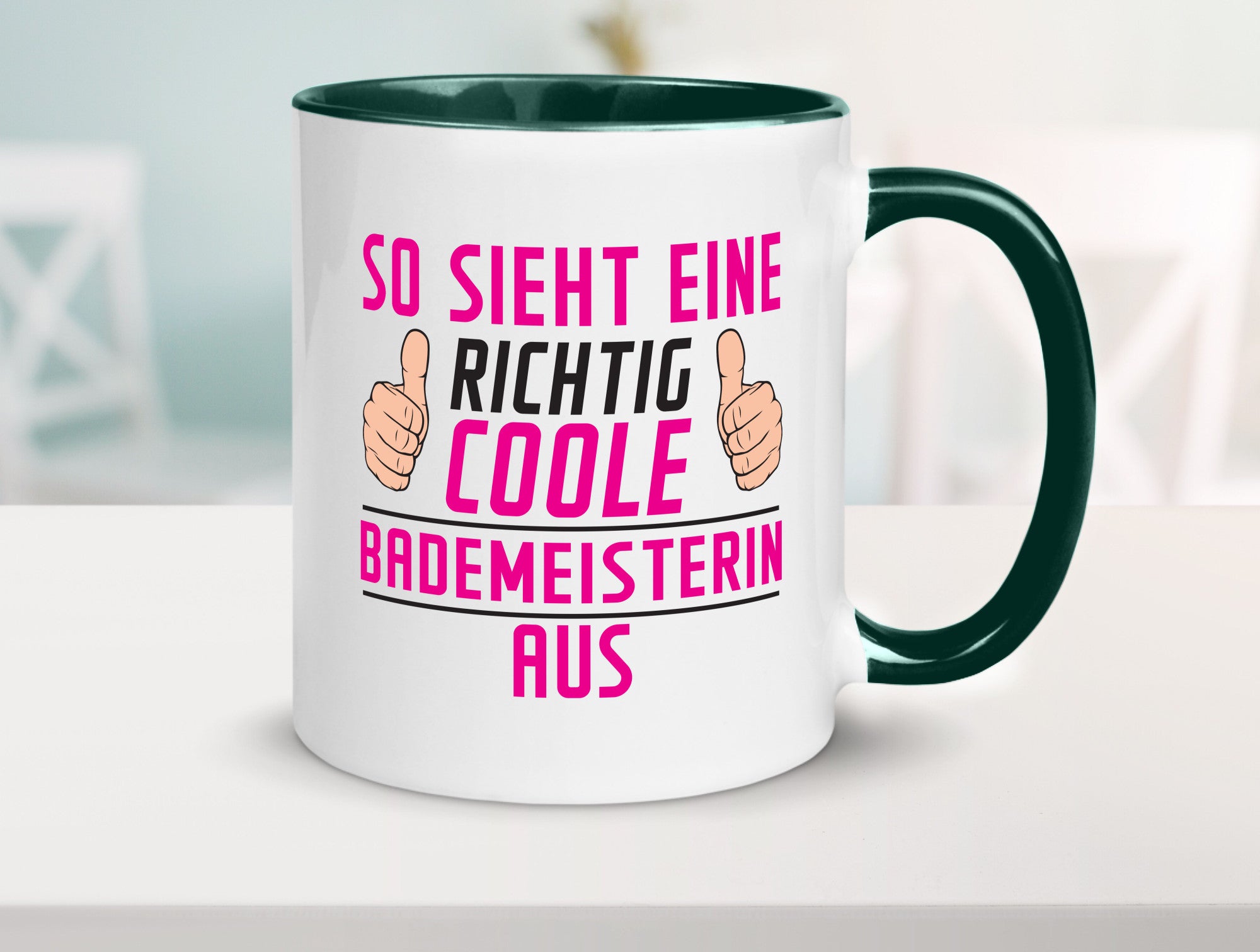 Richtig Coole Bademeisterin | Schwimmmeisterin Geschenk Humor Geschenkidee