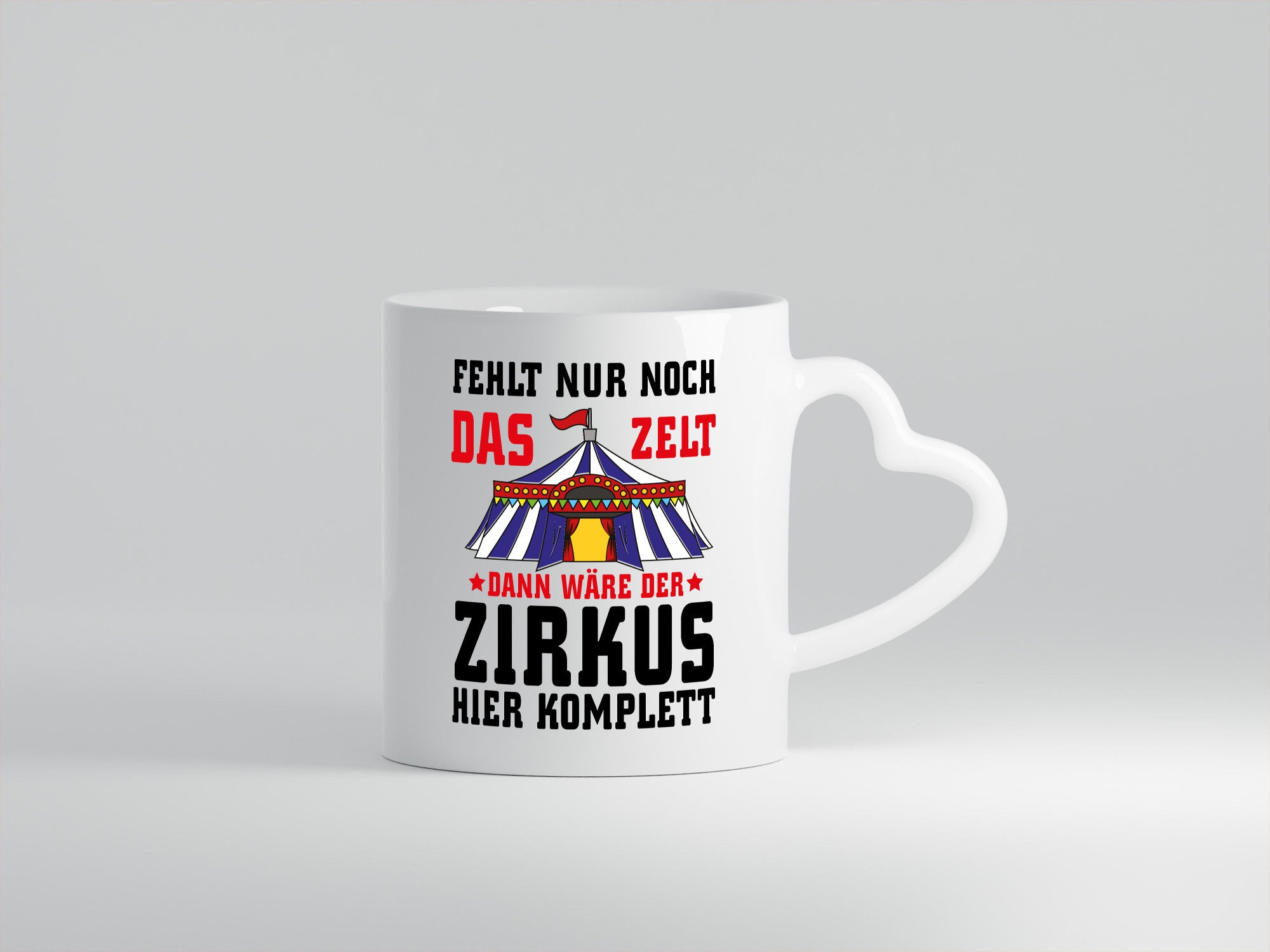 Das Zelt fehlt lustig Humor Geschenkidee Geschenk Tasse
