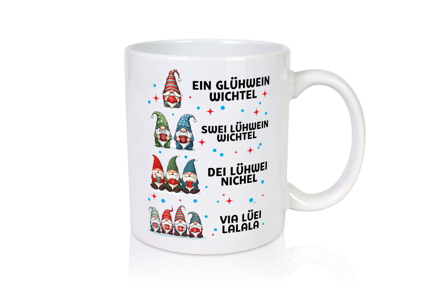Ein Glühwein wichtel | Swei Weihnachten Geschenkidee Humor Tasse