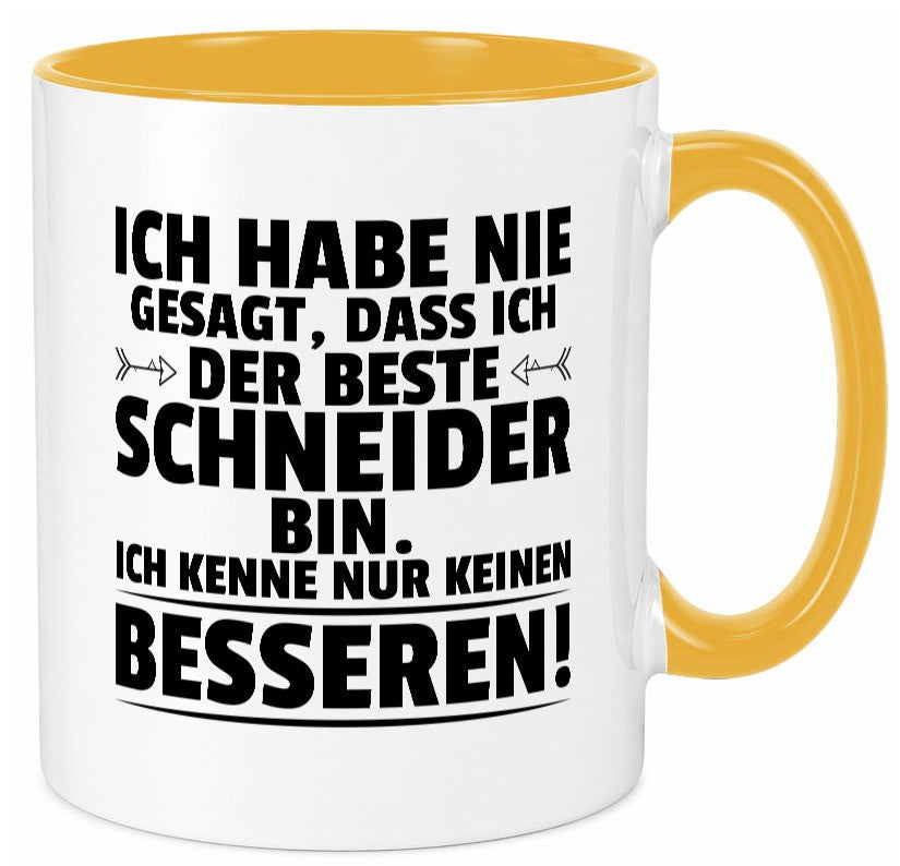 Der Beste Schneider | Beruf Schneiderei Geschenkidee Arbeit Kollegen Büro Humor Tasse