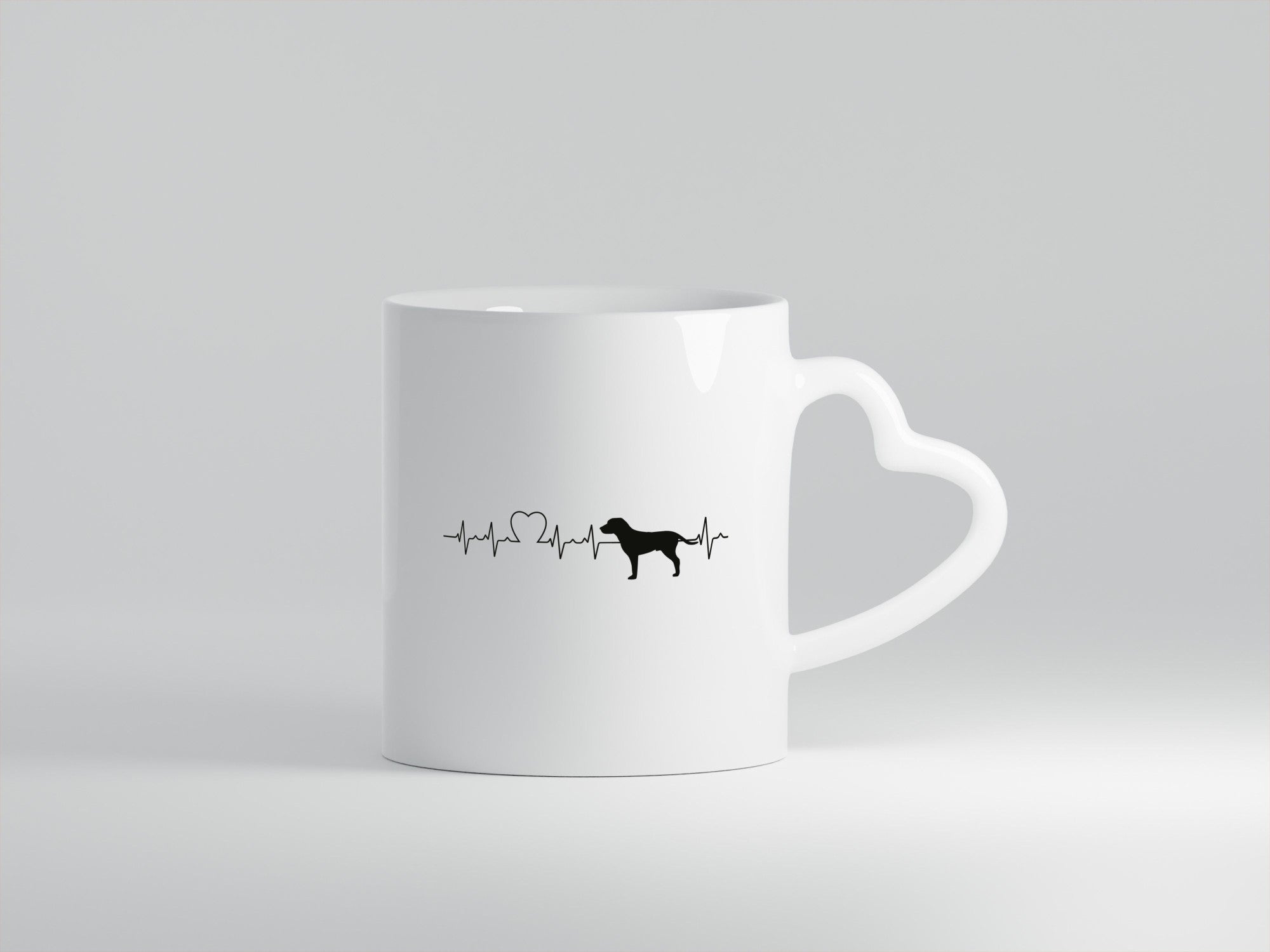 Dackel Herzschlag | Motiv Hund Hundebesitzer Geschenk Tierliebhaber Humor