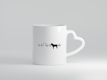 Dackel Herzschlag | Motiv Hund Hundebesitzer Geschenk Tierliebhaber Humor