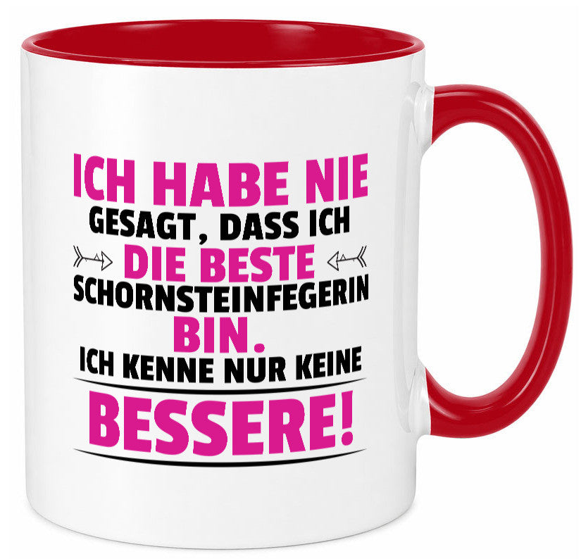 Die Beste Schornsteinfegerin | Kaminkehrer Handwerk lustig Humor Geschenkidee