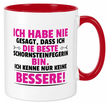 Die Beste Schornsteinfegerin | Kaminkehrer Handwerk lustig Humor Geschenkidee