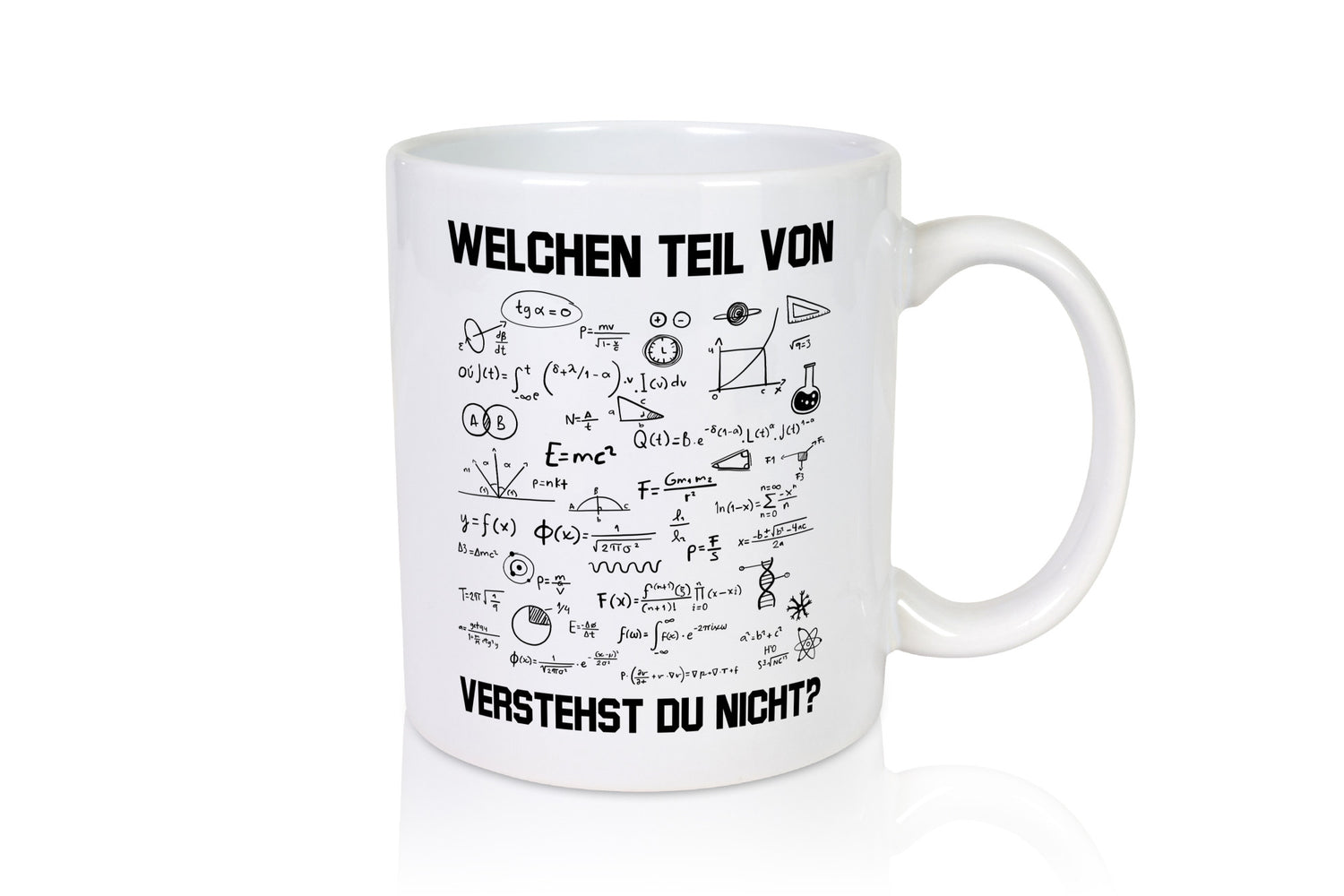 Welchen Teil von verstehst du nicht? | Formeln Geschenkidee Humor Tasse