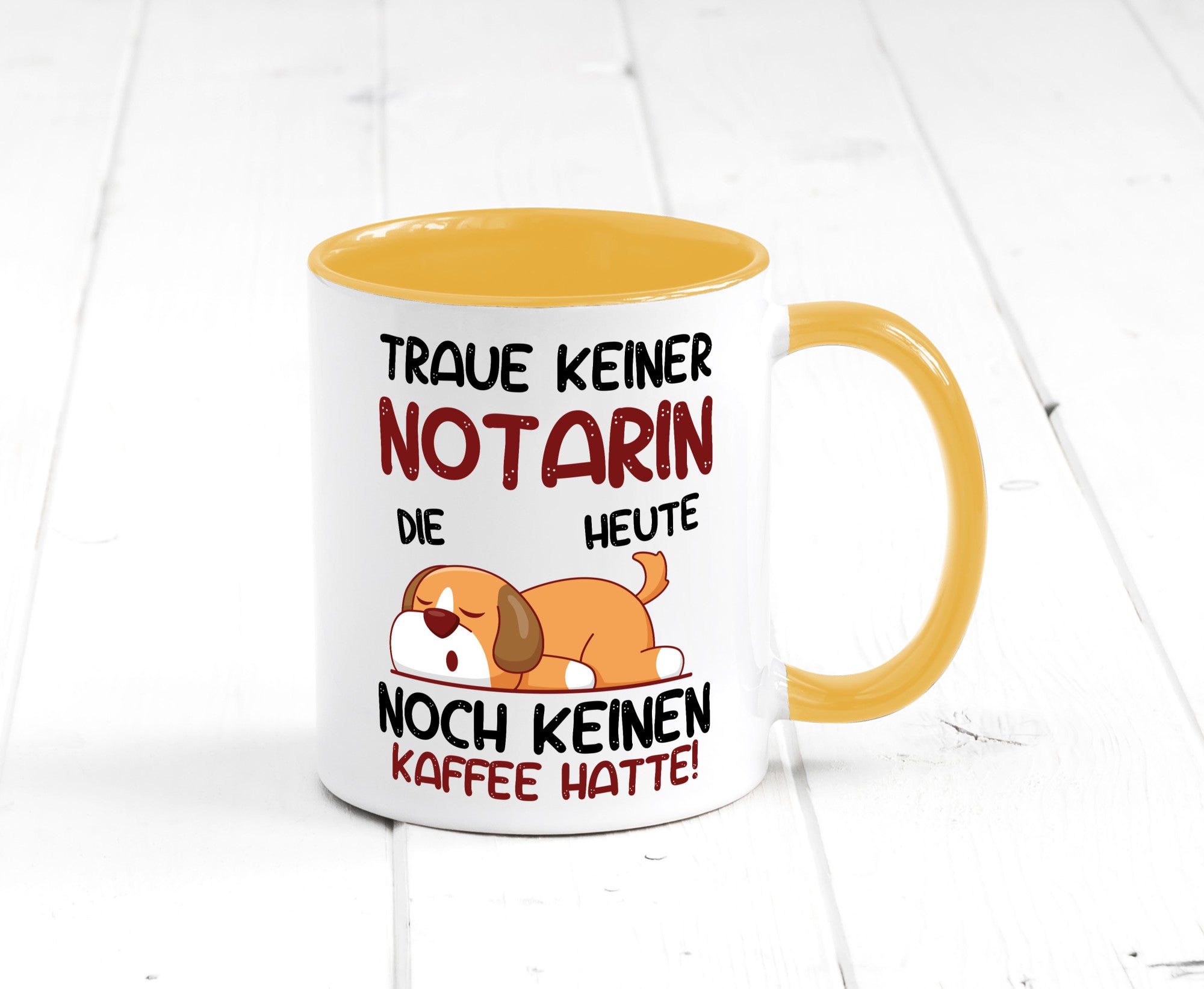 Traue keiner Notarin | Juristin Geschenk Humor Geschenkidee lustiger Spruch