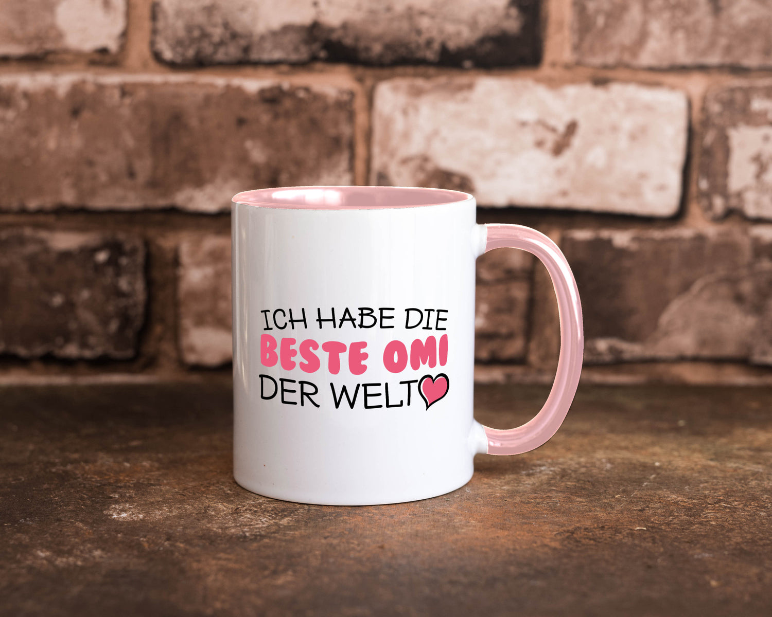 Beste Omi der Welt | Oma Tasse Geburtstag Muttertag lustig Familie Geschenkidee