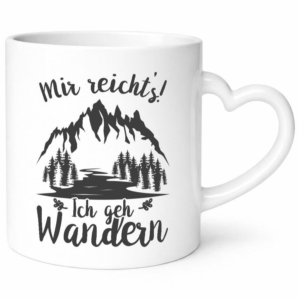 Ich geh wandern | Berge See Geschenkidee Humor Tasse