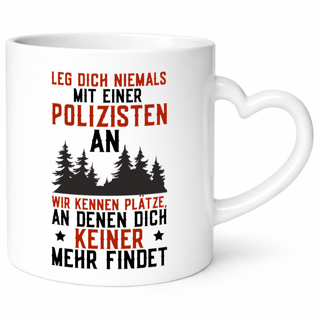 Nicht mir Polizist anlegen | Polizei Wald Revier Job lustiger Spruch Geschenk