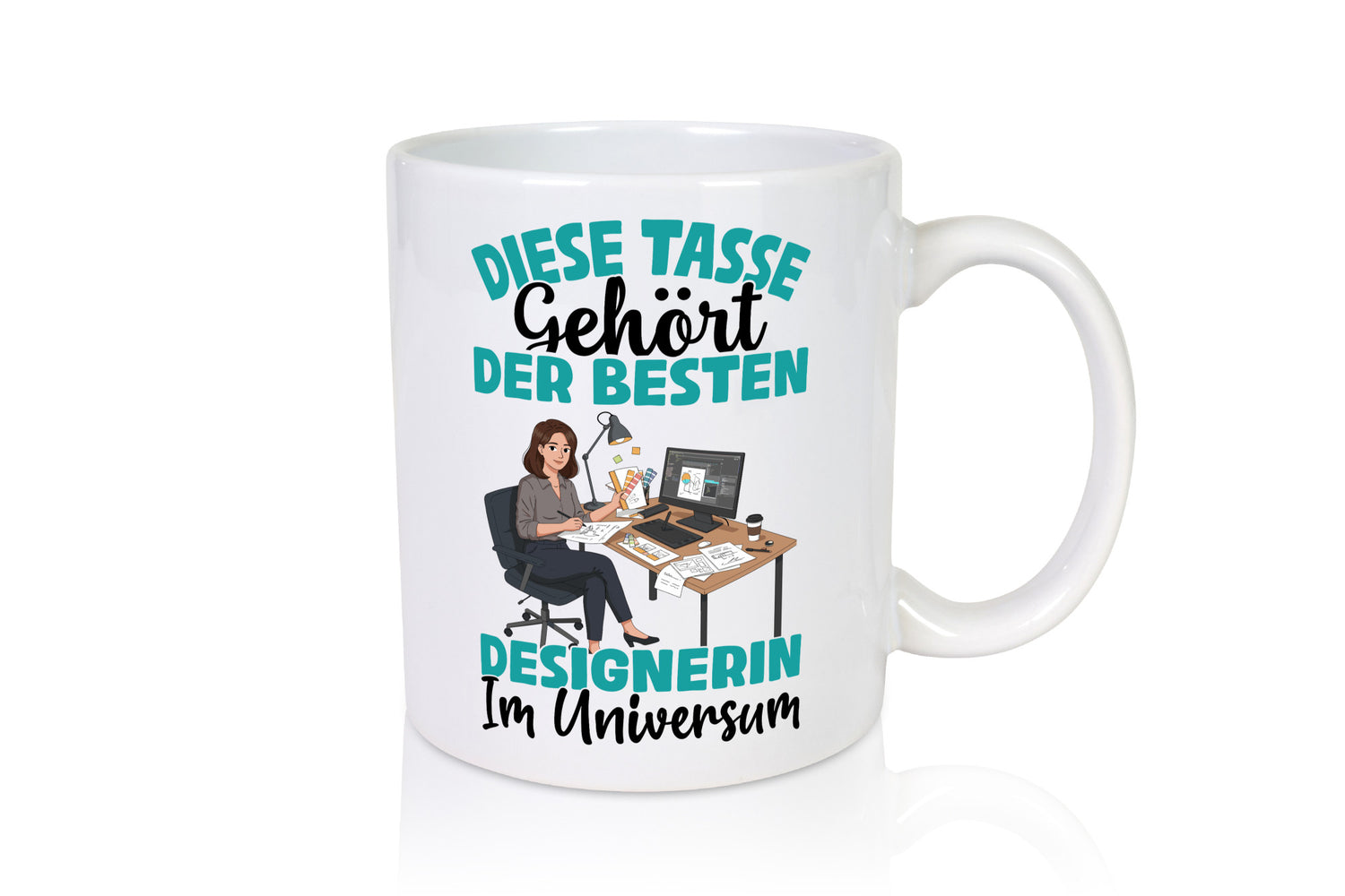 Im Universum: Designerin | Mode Geschenk Humor Geschenkidee lustiger Spruch