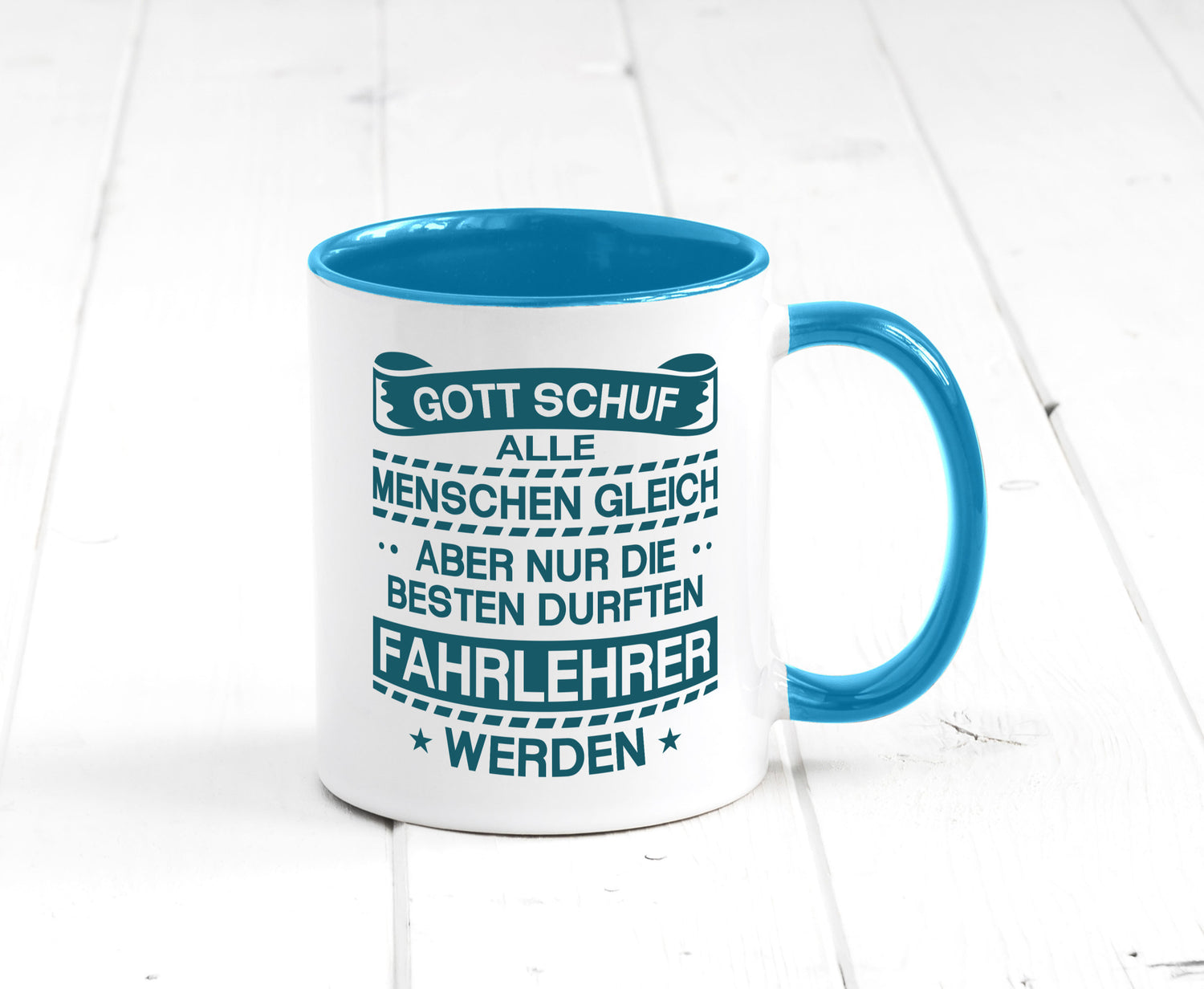 Alle Menschen gleich, die Besten sind Fahrlehrer | Sterne Humor Geschenkidee