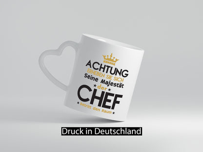 Seine Majestät Chef | Führungskraft Vorgesetzter Geschenk Arbeit Kollegen Büro