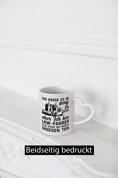 LKW-Fahrer Humor | Tasse Berufsfahrer witziger Spruch Geschenkidee Arbeit