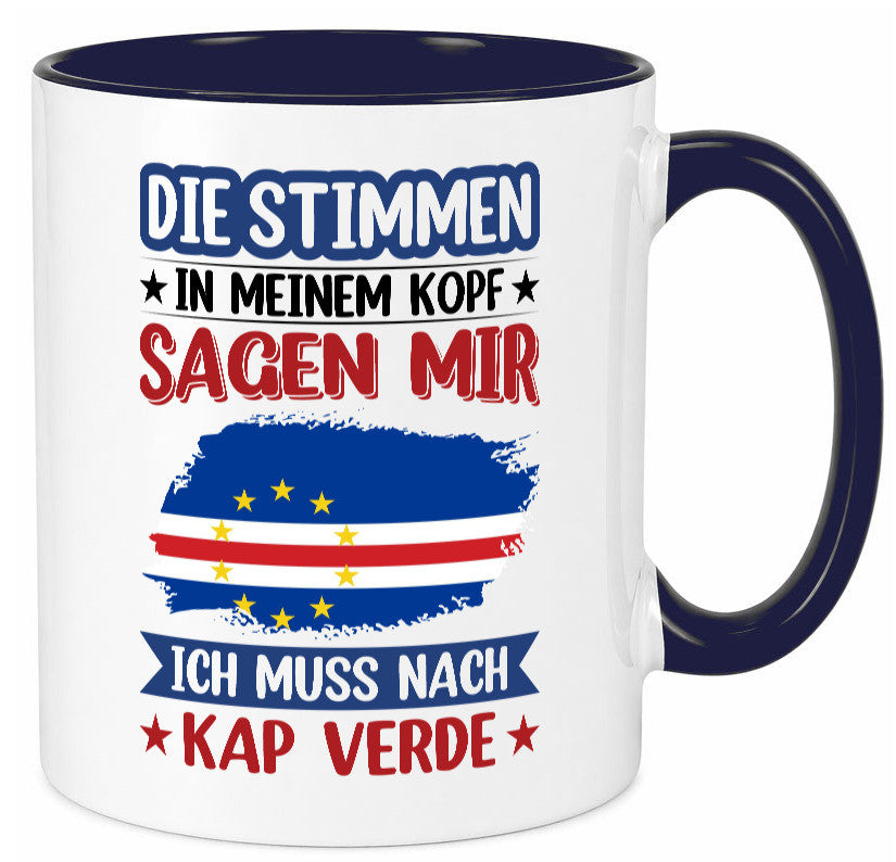 Kap Verde | Urlaub Stimmen in meinem Kopf Traumland lustig Humor Geschenkidee