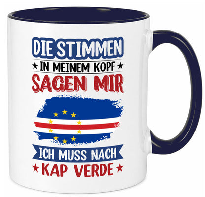 Kap Verde | Urlaub Stimmen in meinem Kopf Traumland lustig Humor Geschenkidee