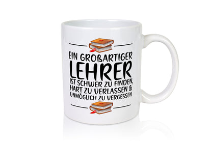 Großartiger Lehrer schwer zu finden | Schule Beste lustiger Spruch Geschenk