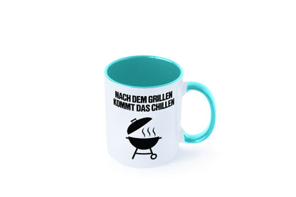 Nach dem Grillen kommt das Chillen | Grillmeister Party Geschenk Humor