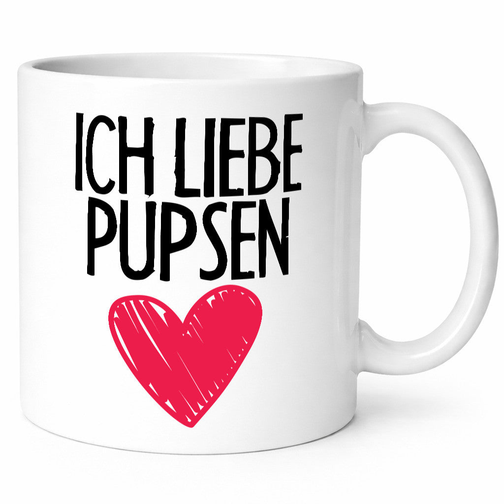 Ich liebe Pupsen Geschenkidee Humor Tasse