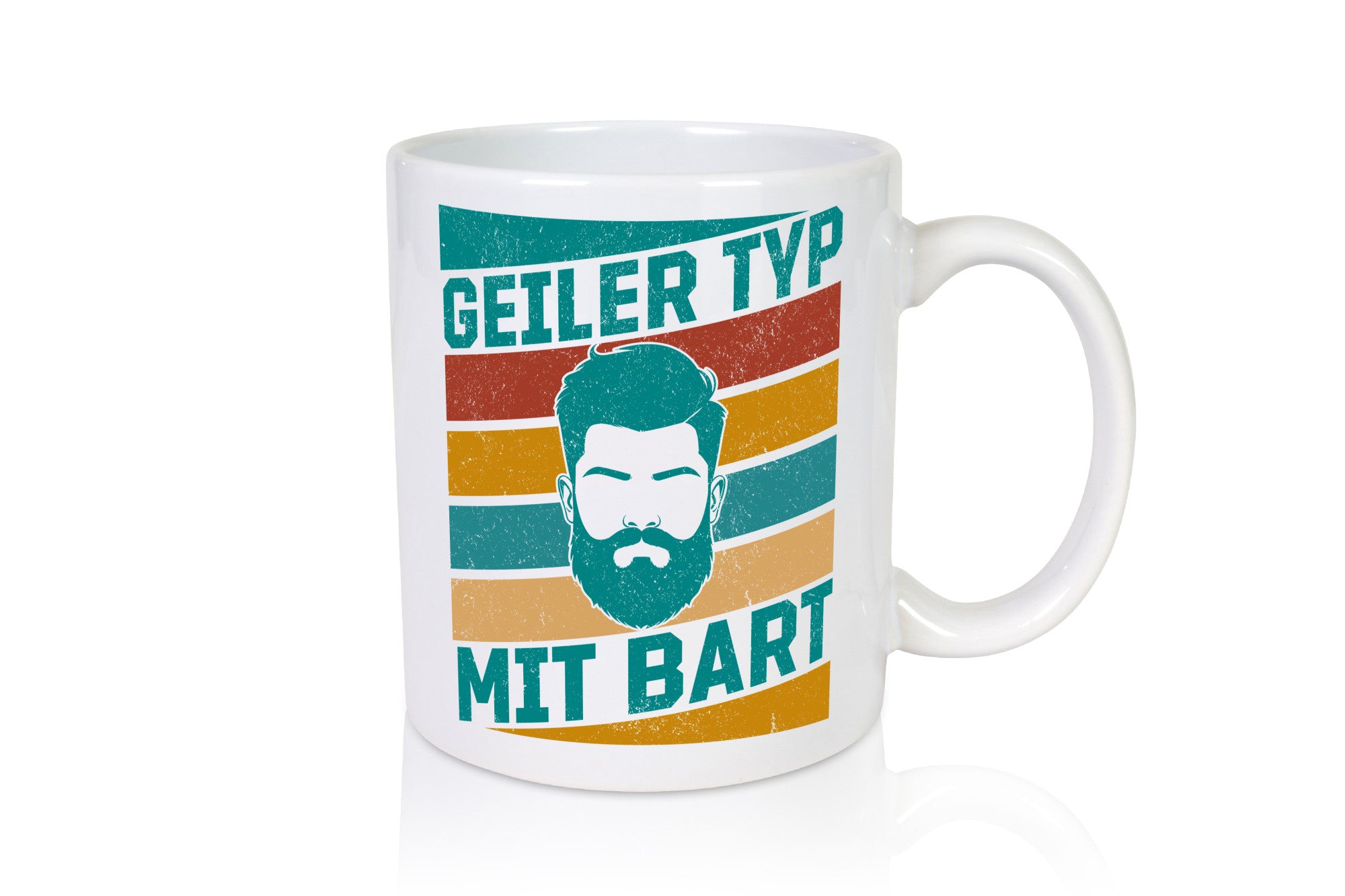 Geiler Typ mit Bart | Bartträger lustig Humor Geschenkidee Geschenk Tasse