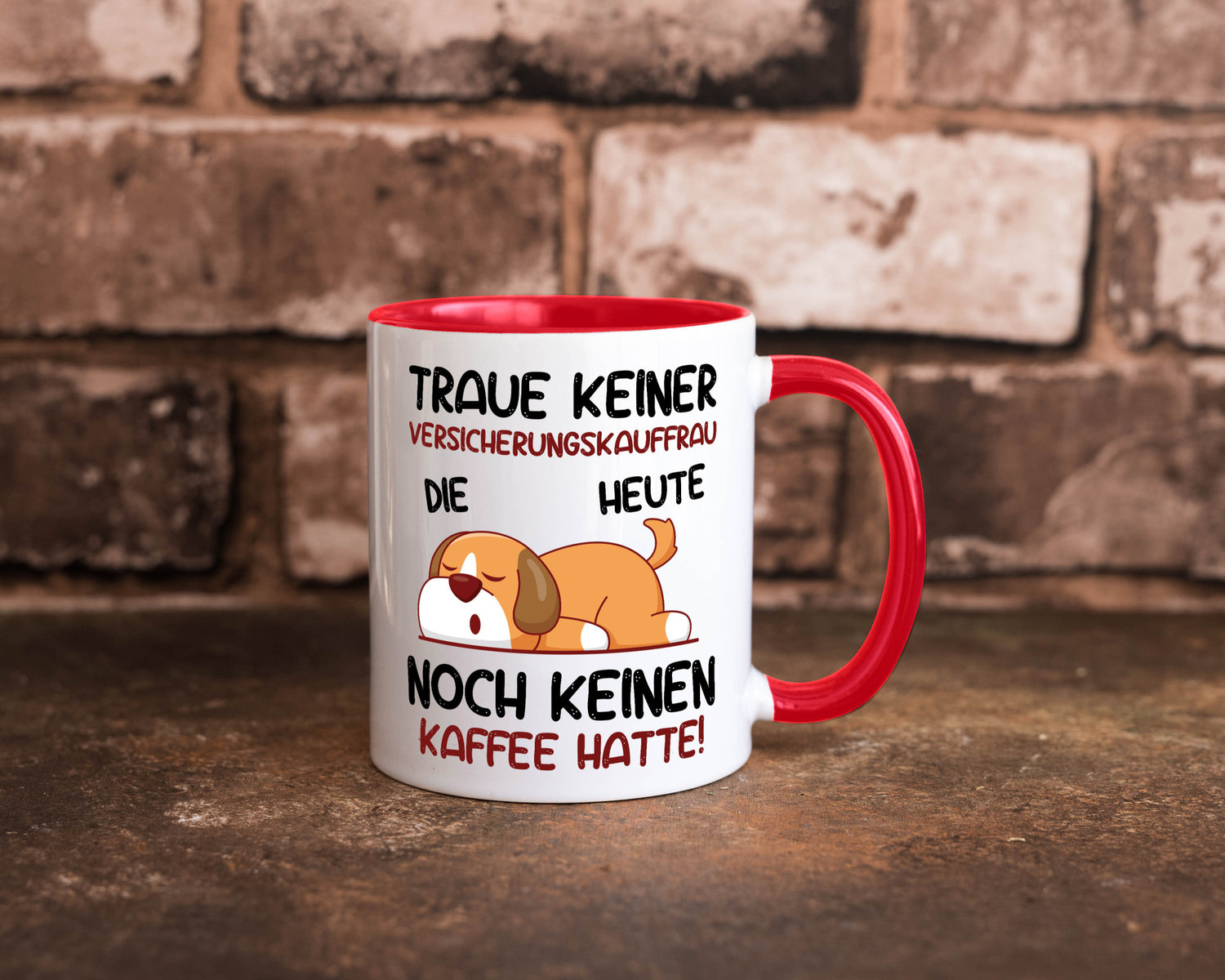 Traue keiner Versicherungskauffrau | Kauffrau Geschenk Humor Geschenkidee