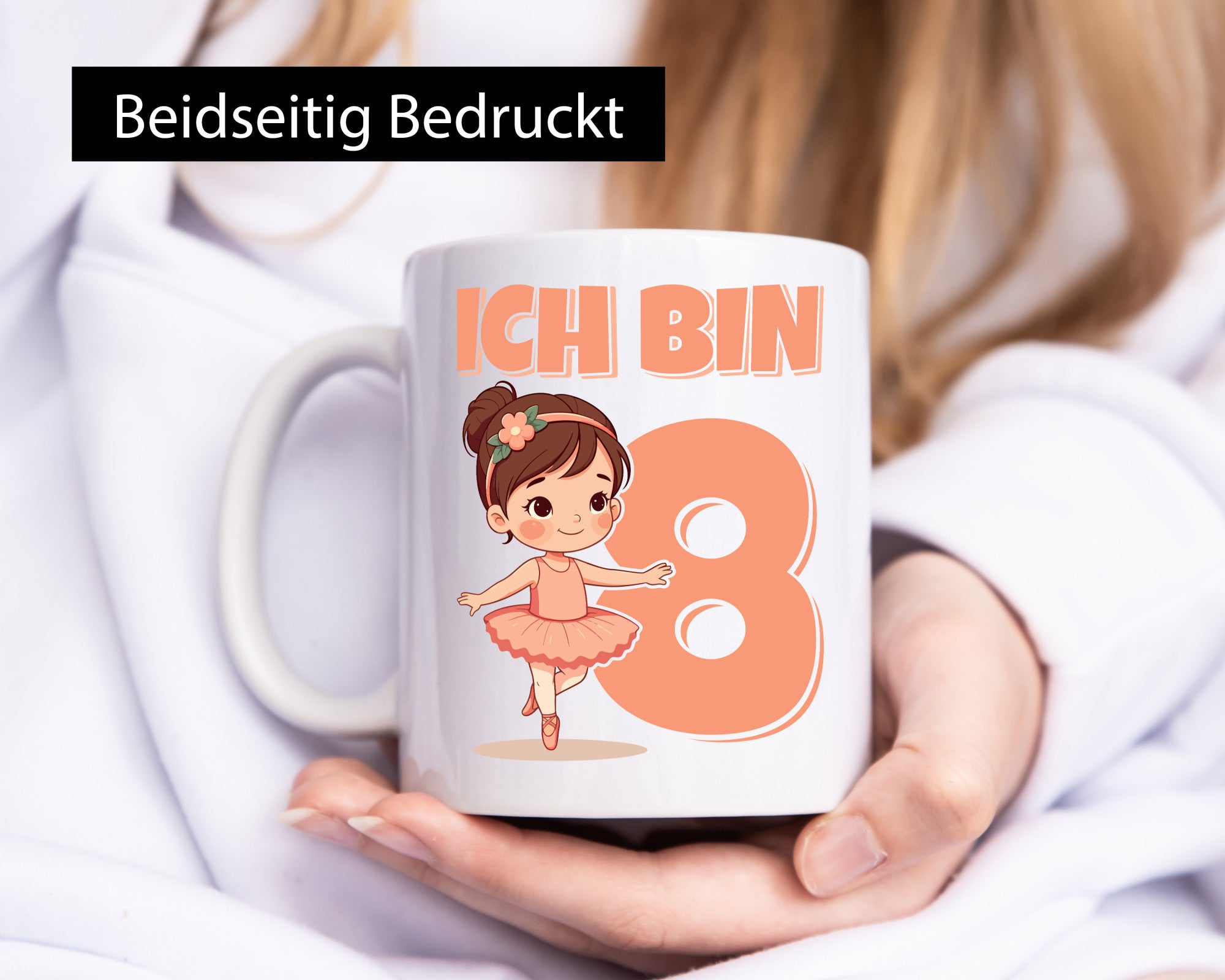 8 Geburtstag | Jahre Ballerina Mädchen Ballet Geschenk Geschenkidee lustiger