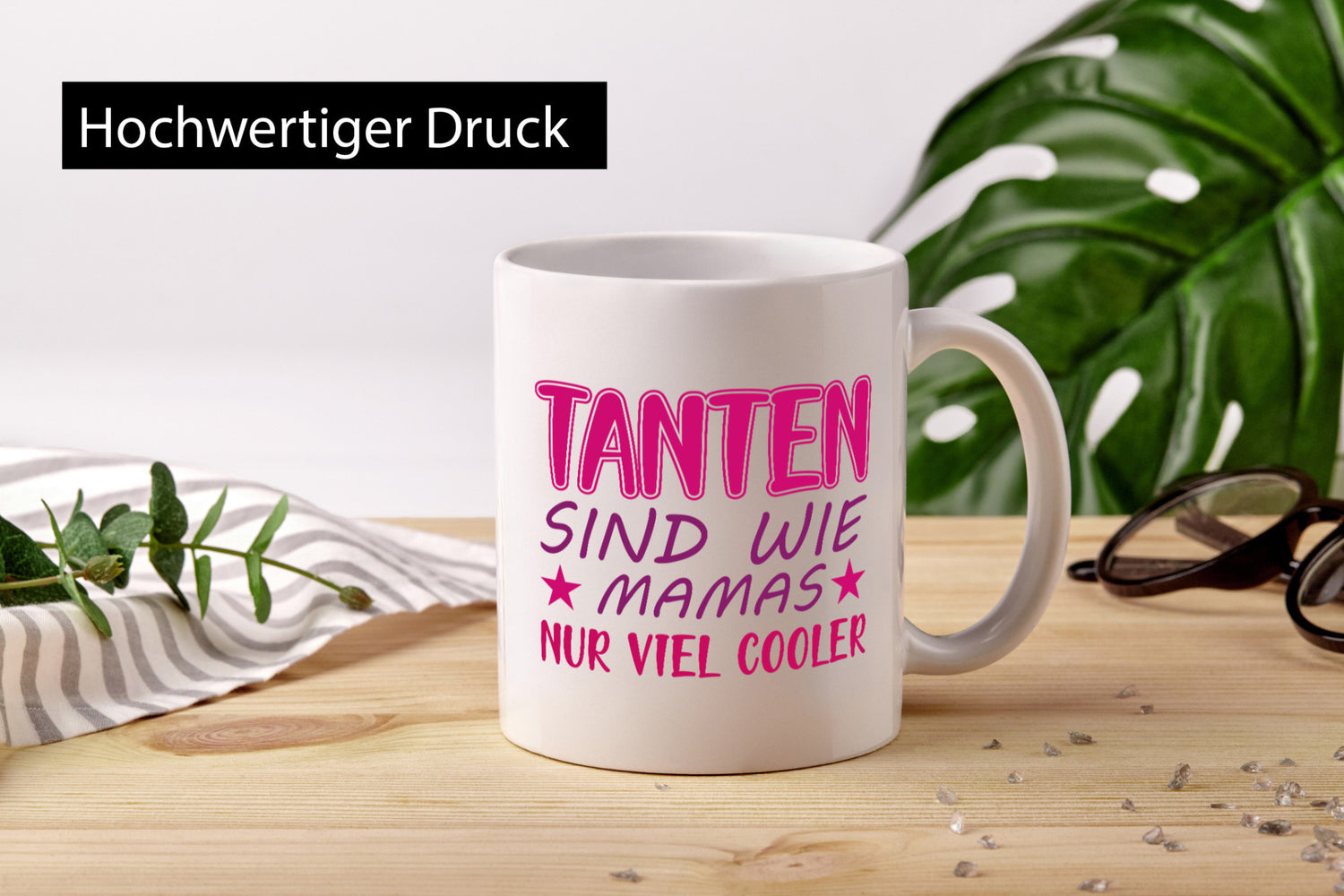 Tanten sind wie Mamas | Verwandtschaft Tasse Spruch lustig Familie Geschenkidee