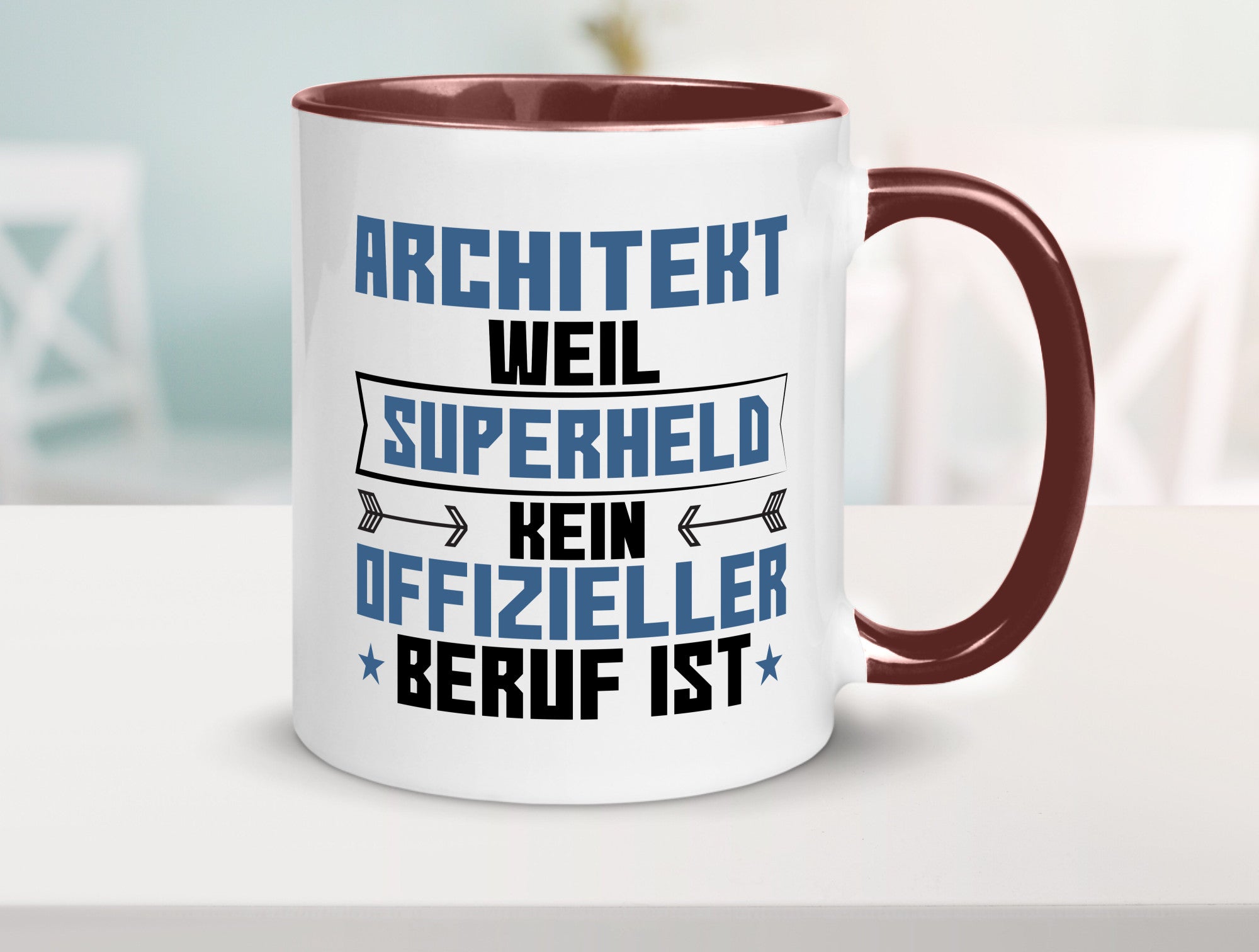 Superheld Architekt | Architektur Büro Geschenk Arbeit Kollegen lustiger Spruch